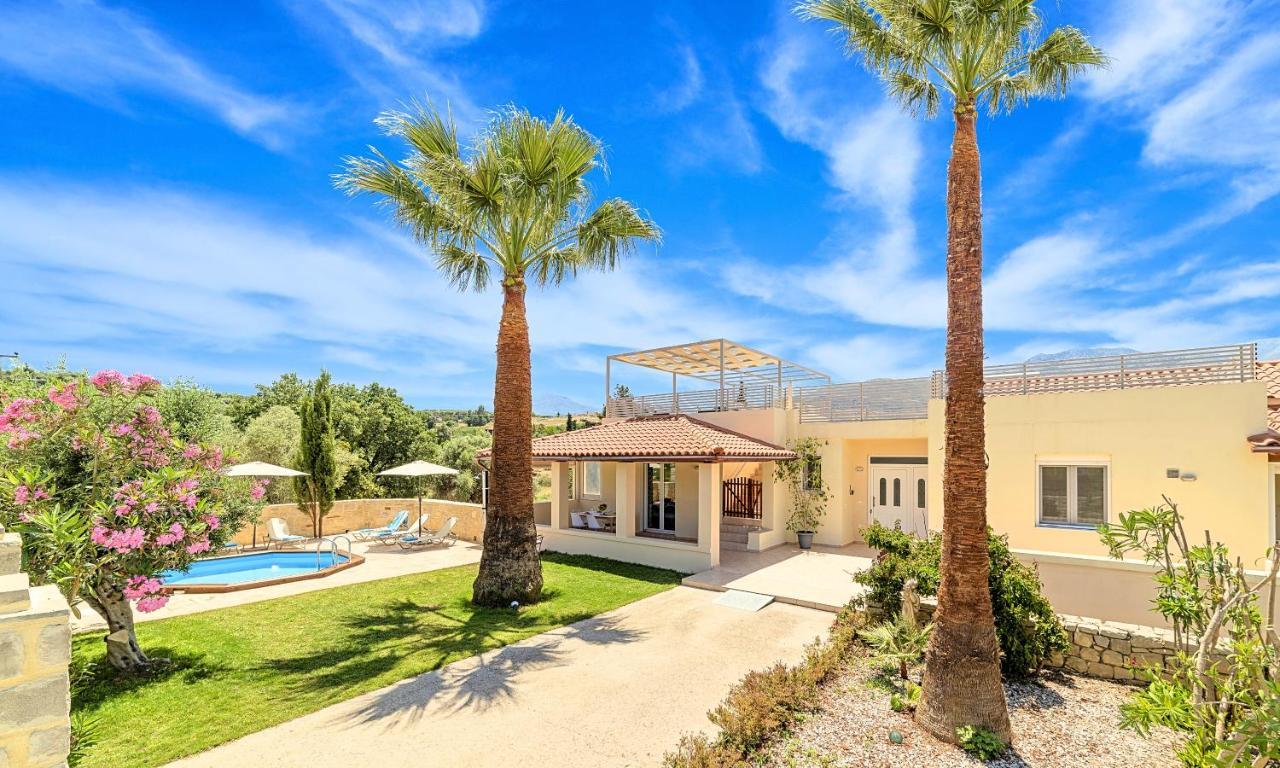 Villa Di Palma Heated Pool Koufi Exterior foto
