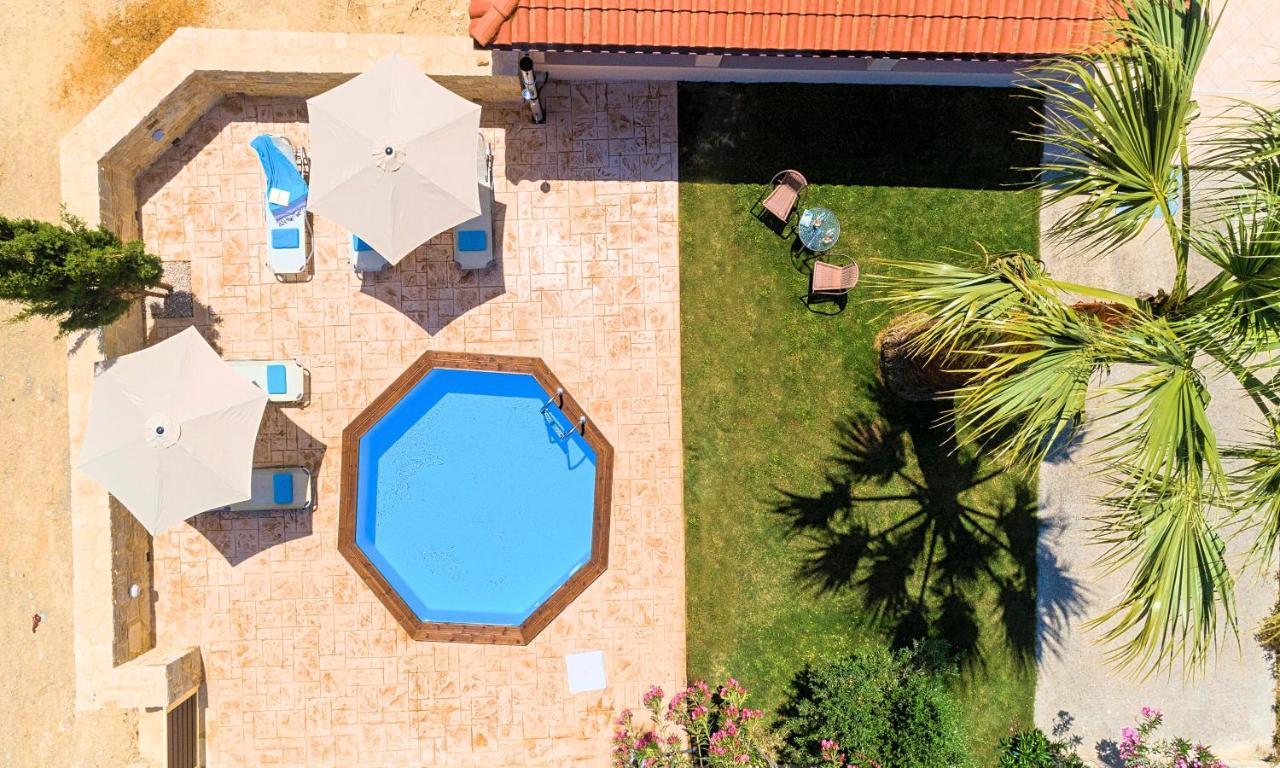 Villa Di Palma Heated Pool Koufi Exterior foto